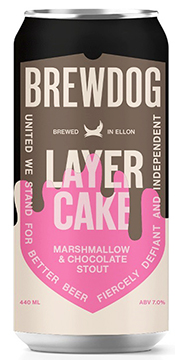 BrewDog Layer Cake