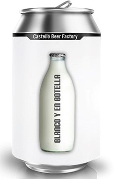 Castelló Beer Factory Blanco Y En Botella