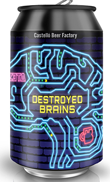 CastellÃ³ Beer Factory-Zeta Destroyed Brains - Lúpulo y Amén