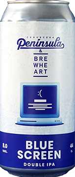 Península / BrewHeart Blue Screen