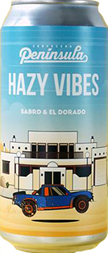 PenÃ­nsula Hazy Vibes Sabro y El Dorado - Lúpulo y Amén