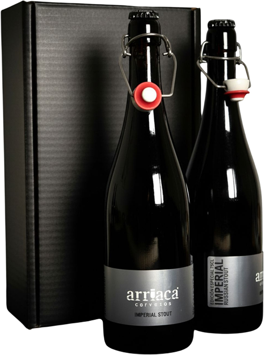 Vista/imagen 1 del modelo Arriaca Imperial Russian Stout Ed. Esp. 75 cl Estuche 2 Botellas. Venta online de gafas de sol y graduadas