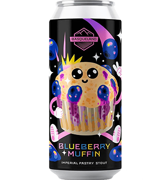 Foto de Basqueland Blueberry Muffin, en Lpulo y Amn Cervezas