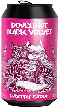 Foto de La Quince - Guineu Doughnut Black Velvet, en Lpulo y Amn Cervezas