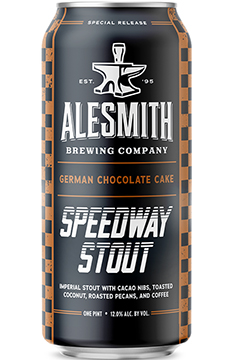Foto de Alesmith Speedway Stout German Chocolate Cake, en Lpulo y Amn Cervezas