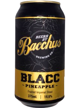Foto de Bacchus Brewing BLACC Pinneaple, en Lpulo y Amn Cervezas