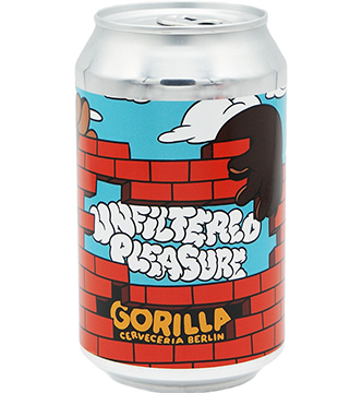 Foto de Gorilla Unfiltered Pleasure, en Lpulo y Amn Cervezas