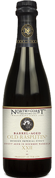 North Coast Brewing Company Bourbon Barrel Aged Old Rasputin XXII