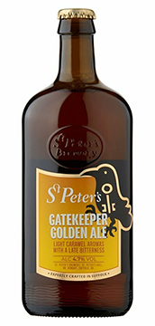 St Peters Gatekeeper Golden Ale - Lúpulo y Amén