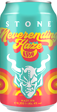 Foto de Stone Neverending Haze IPA, en Lpulo y Amn Cervezas