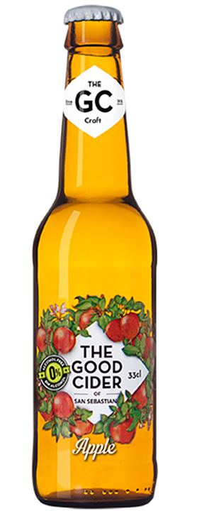 Foto de The Good Cider Apple 0 Alcohol, en L�pulo y Am�n Cervezas